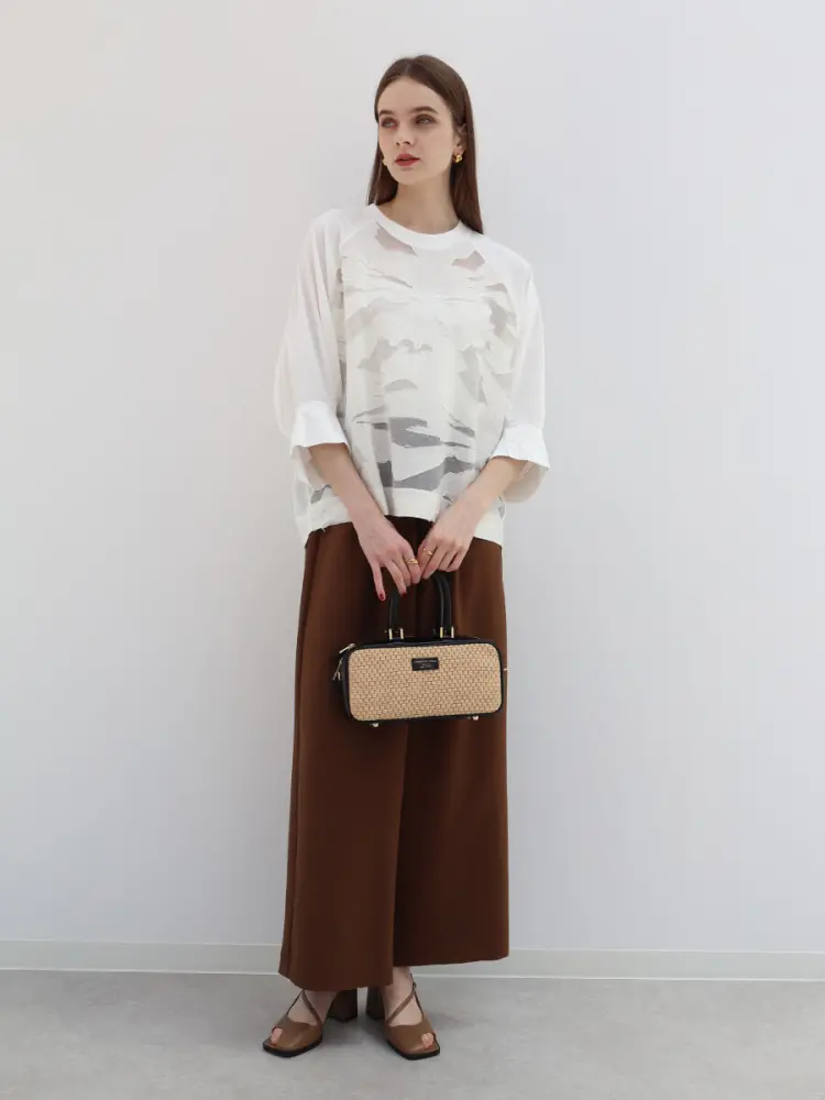 Aga トップス METARUN MOCK NECK LONG SLEEVE TOP | Men | Ocean Haze/Foggy Teal